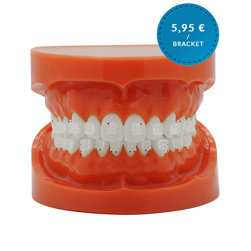 Ultra clear sapphire bracket (Gratis Verzending naar Nederland)